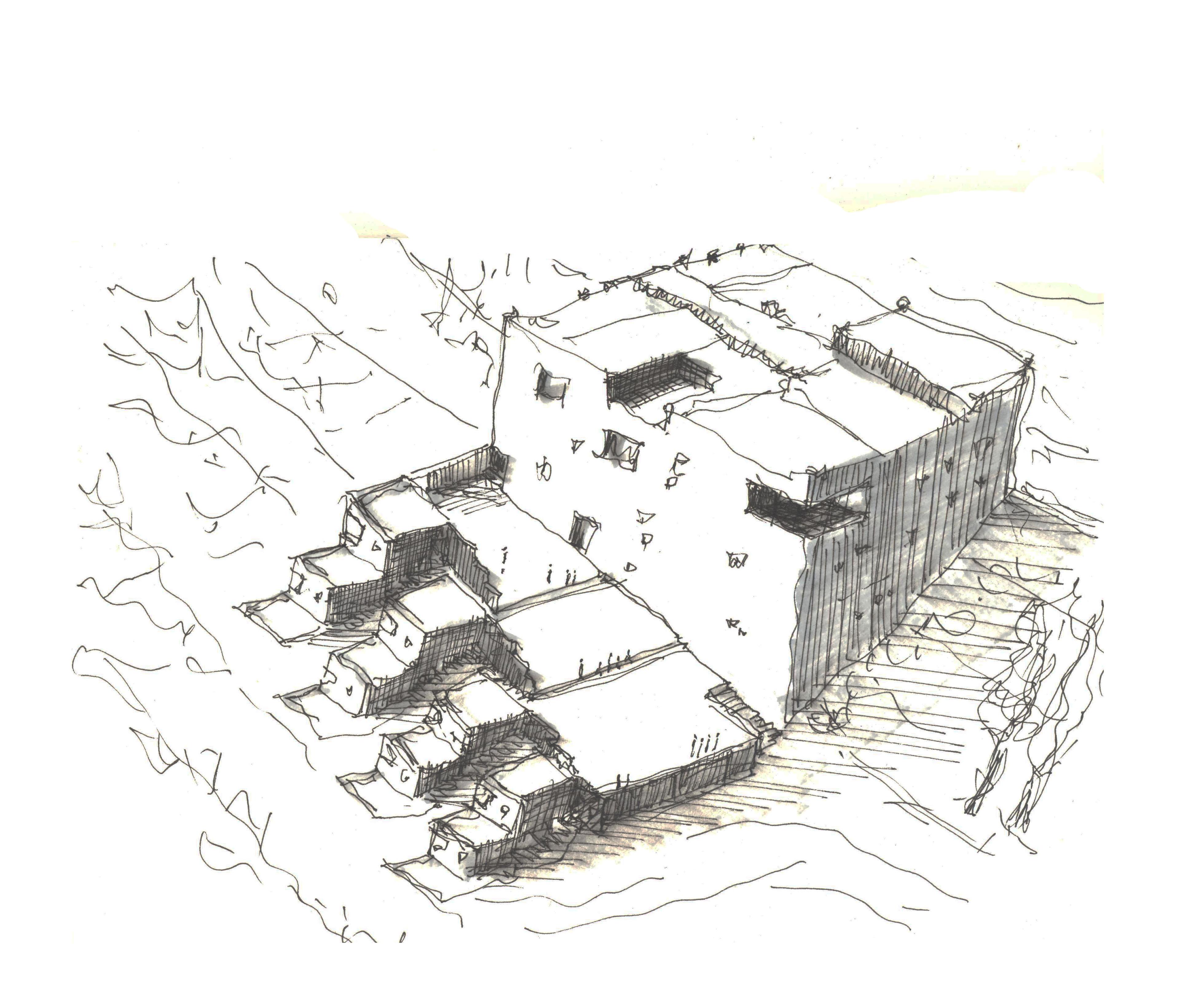 Himalayan Monastery Landscape